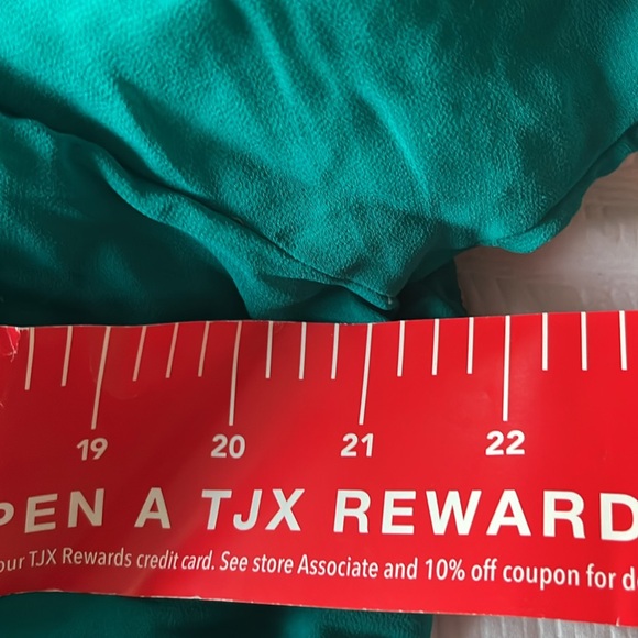 Designer Sona Chaandi sari saree turquoise gold work engagement wedding - Picture 11 of 11